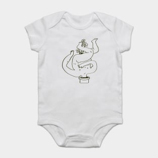 Head in pot Baby Bodysuit